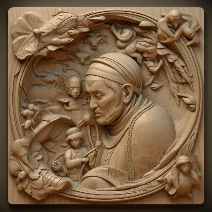 نموذج ثلاثي الأبعاد لآلة CNC 3D Art 